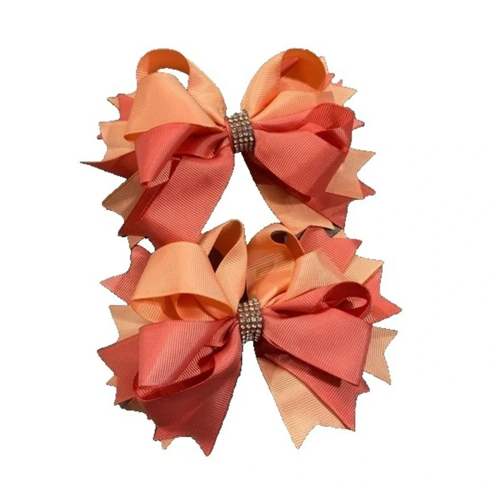 NEW Hair Accessories‎ girls bows set of 2